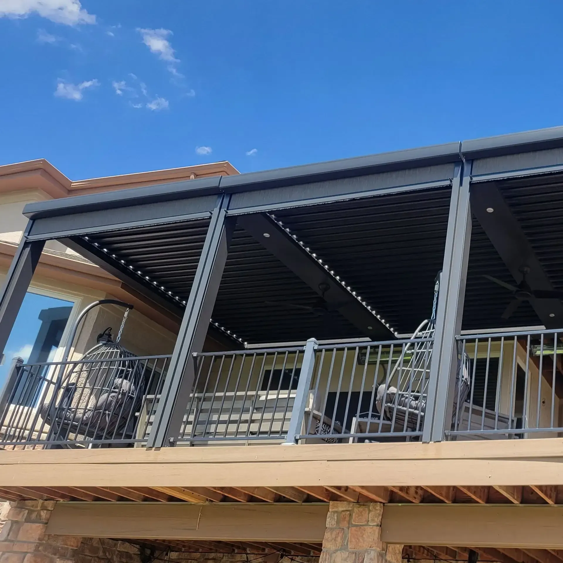 Louvered Pergolas for Precision Control & Modern Style