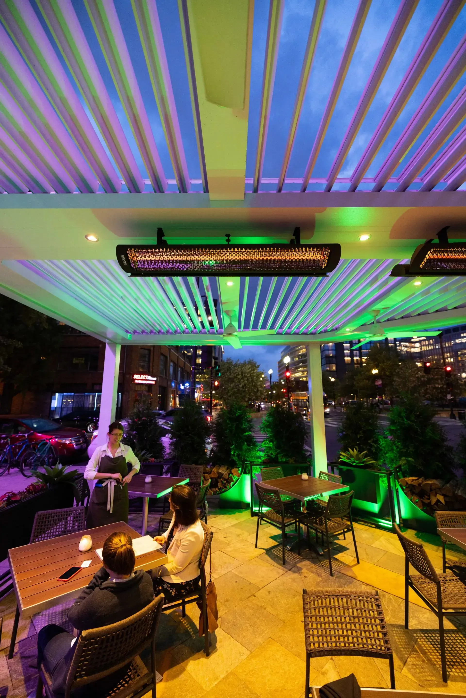 integrated heaters